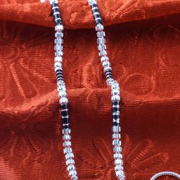 Heer Collection Set Of 2 Silver-Plated Ghungroo Beaded Anklet-image-117