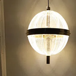 SHRI MAHAL ANTIQUES Gold-Toned Traditional Ceiling Lamp-20