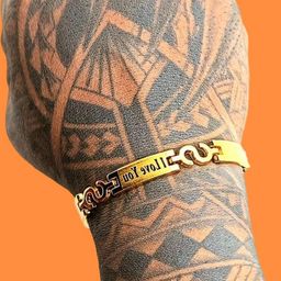 Dynamic Retail Global Men Gold Stainless Steel Bracelet-image-88
