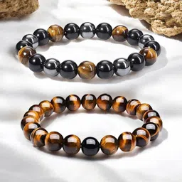 Jewels Galaxy Men 2 Handcrafted Bracelet-image-89