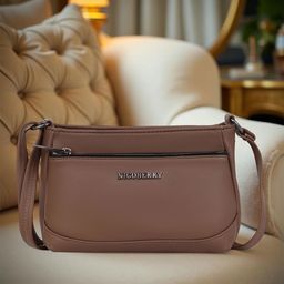Nicoberry Structured Sling Bag With Tasselled-image-2