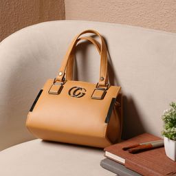 ROSS BROWN Women Solid Structured Handheld Bag-8