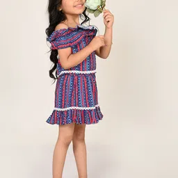 LIL DRAMA Girls Printed Top with Shorts-picture-41