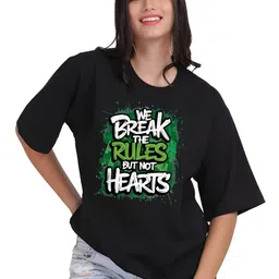 Moda Rapido Women Drop-Shoulder Sleeves T-shirt-picture-3