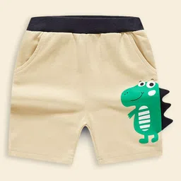 INCLUD Boys Printed Mid-Rise Cotton Shorts-image-17