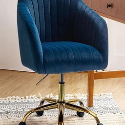 Doe Buck Velvet Finish Adjustable Office Chair-image-94