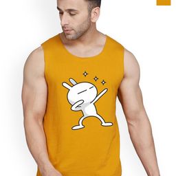 SLOWLORIS Men Pack Of 2 Printed Gym Vests-picture-22