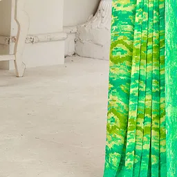 Anouk Rustic Pure Georgette Dabu Saree image 3