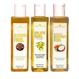 Park Daniel Premium Castor Oil, Olive Oil & Coconut Oil - 200 ml Each-50