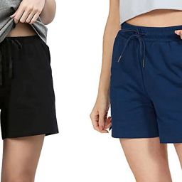Pack of 2 Solid Women Multicolor Casual Shorts-image-22