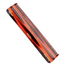 VEGA Tortoise Shell All Coarsed Tooth Dressing Hair Comb - HMC-04 - Brown-50