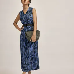 The Label Life Women Print A-Line Midi Dress-image-73