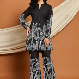 KALINI Printed Tunic With Palazzos Co-Ords-picture-9