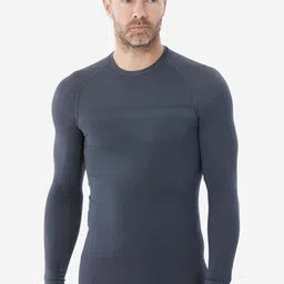 WEDZE By Decathlon Round Neck Ribbed Thermal Tops-image-99