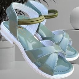 NEW LATEST Girls Green Slingback Sandals-image-79