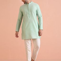 KISAH Men Gotta Patti Kurta-image-36