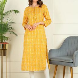 Faxmon Fashion Women Cotton Kurtas-image-82