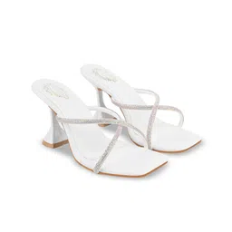 Shoetopia Embellished Party Stiletto Sandals-20