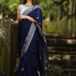 Visit Wear Woven Design Zari Pure Silk Banarasi Saree-52