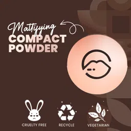 MARS Mattifying Compact Powder With Applicator Puff 8 g - Tan 06 image 3