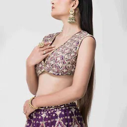 The Front Row Embellished Ready to Wear Lehenga & Blouse With Dupatta image 4