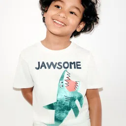 H&M Printed Cotton T-Shirt-23