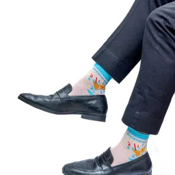 Milk&Whisky Men Cotton Patterned Ankle Length Socks-image-93