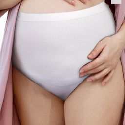 NEWMOM Pack Of 2 High-Rise Seamless Breathable Maternity Support Briefs 0803-204-image-64
