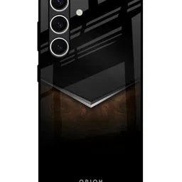 QRIOH Dark Walnut Real Samsung Galaxy S24 FE 5G Impact Resistant Back Case-image-17