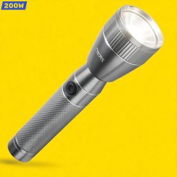 X966 High Power Rechargeable Torch Light | Super Bright Long Range Flashlight Torch-image-92
