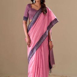Anouk Rustic Uppada Saree-29