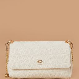 CODE by Lifestyle PU Structured Shoulder Bag with Quilted-75