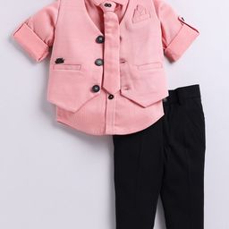 LITTLE COLLARS Boys Shirt with Trousers-image-68