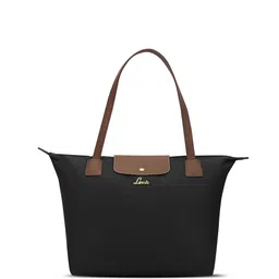 Lavie Women Solid Structured Leather Tote Bag-20