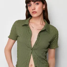 Trendyol Striped Shirt Style Top-image-53