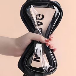 NFI essentials Typography Printed Cosmetic Makeup Pouch image 4
