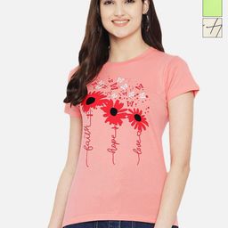 Dreambe Women Typography Printed T-shirt-picture-48