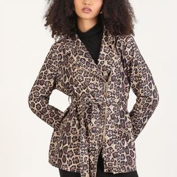 SHOWOFF Women Animal Printed Trench Coat-image-99