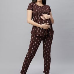 DZZO Women Printed Night suit-image-89