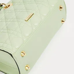 CODE by Lifestyle PU Structured Handheld Bag with Quilted image 3