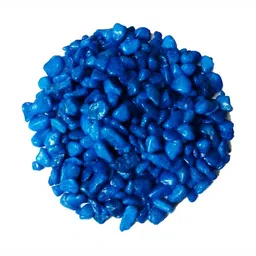 VANNEF Blue Glossy Aquarium Pebbles-7