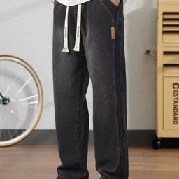 StyleCast Men Straight Fit Slash Knee Stretchable Jeans-50
