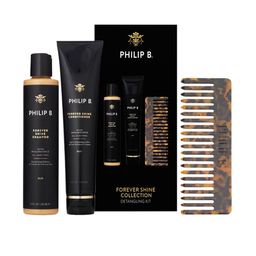 Philip B Forever Shine Shampoo, Conditioner & Comb Gift Set-52