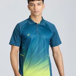 CRICKET POLO SHORT SLEEVE CP 500 MEN TURQ-image-31