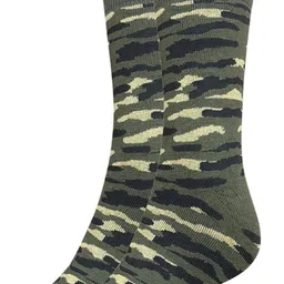 MUKHAKSH Unisex Green Socks-19