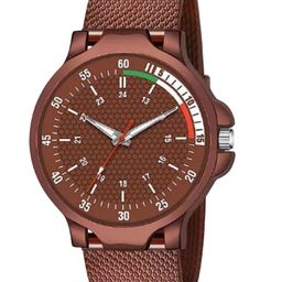 Miss Perfect Men Round Dial & Bracelet Style Straps Analogue Watch ACC485-picture-24