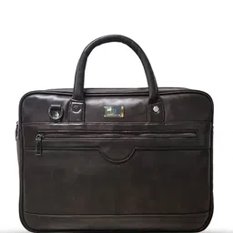 ARISTA VAULT Men Leather Laptop Bag-12