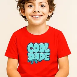 TAGWEAR Boys Typography Printed Round Neck Cotton T-shirt-picture-42