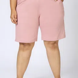 Vaishvik Women Mid-Rise Lounge Shorts-picture-22
