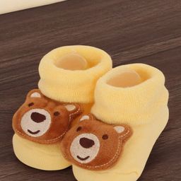 Yellow Bee Infant Boys Patterned Cotton Ankle Length Socks-picture-22